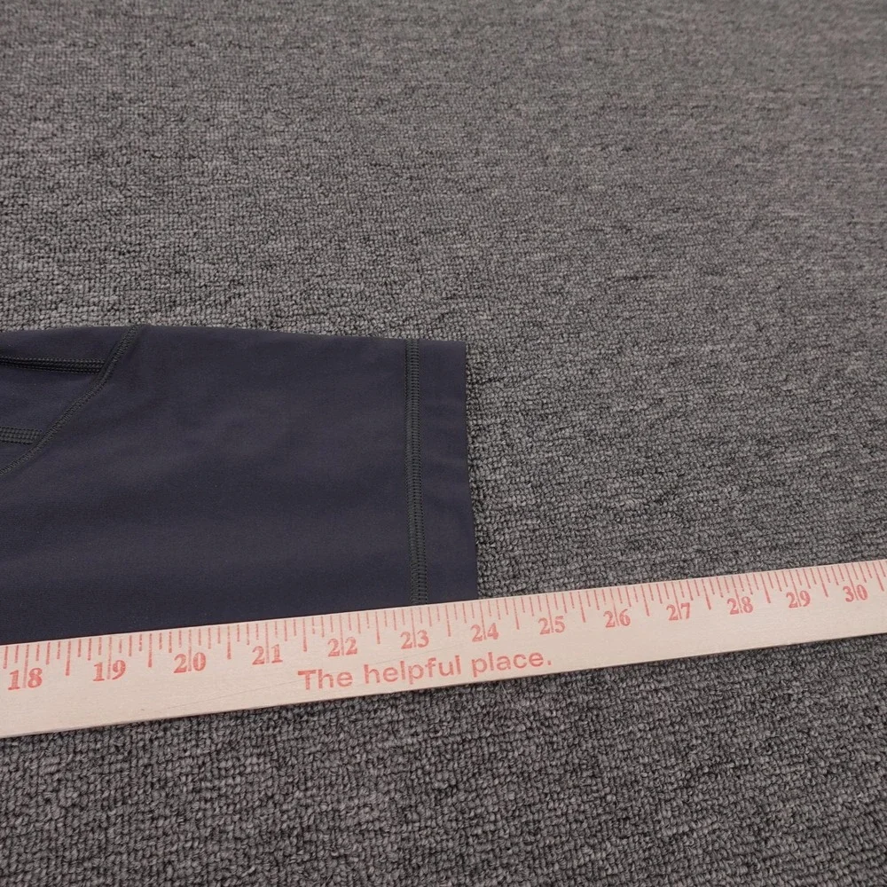 Lululemon Leggings Womens 8 Gray High Rise Ankle 25 Side Pocket Yoga Athletic